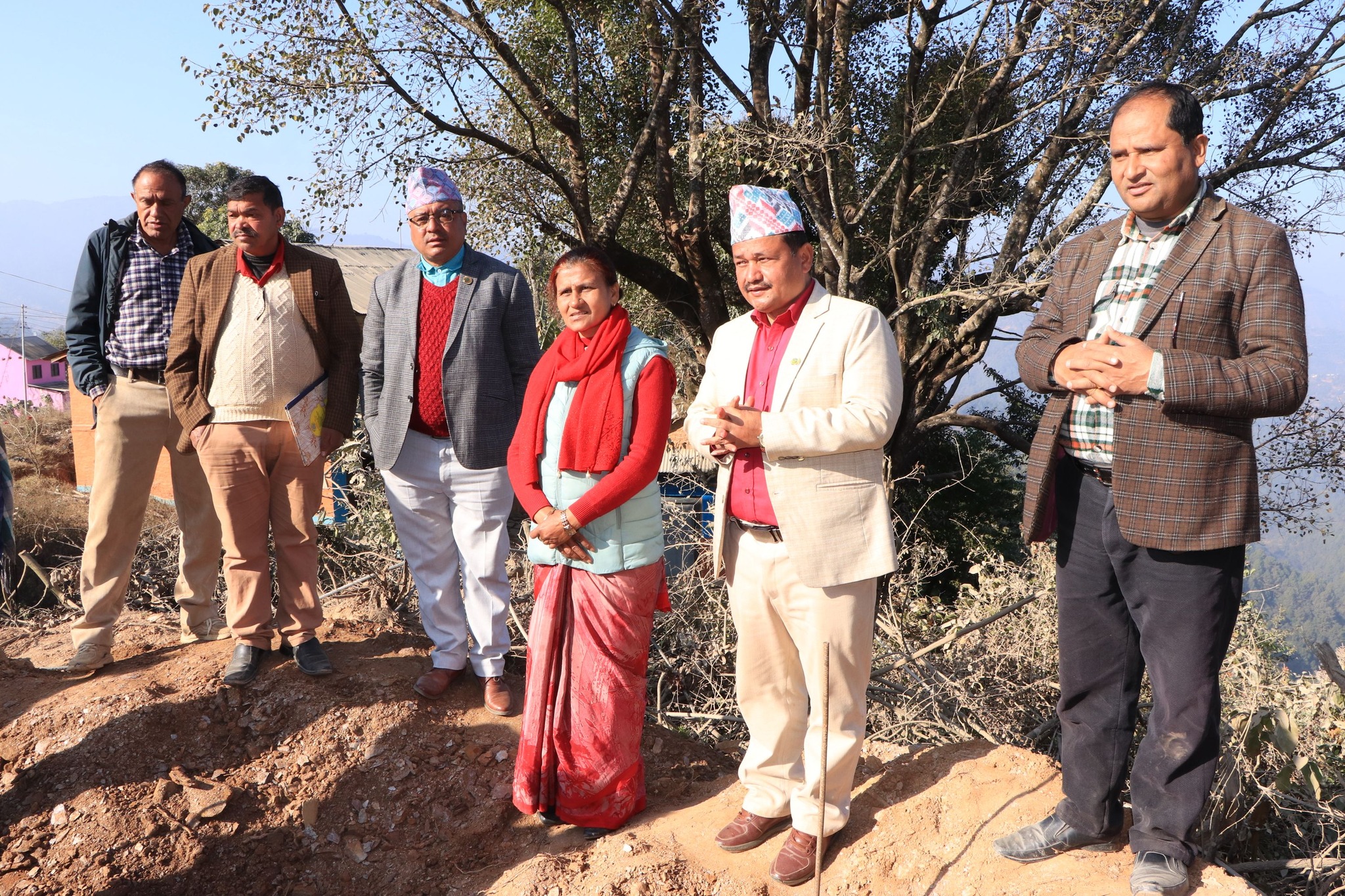 रिब्दीकोटमा ‘शहीद कैलाश स्मृति तथा कृषि संकलन केन्द्र’को शिलान्यास