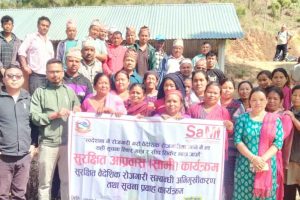 रैनादेवीछहराको बल्घामा सुरक्षित वैदेशिक रोजगारसम्बन्धी अभिमुखीकरण