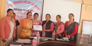 रामपुरका एकल महिलाहरुका लागि उद्घोषण तथा भाषण कला तालिम