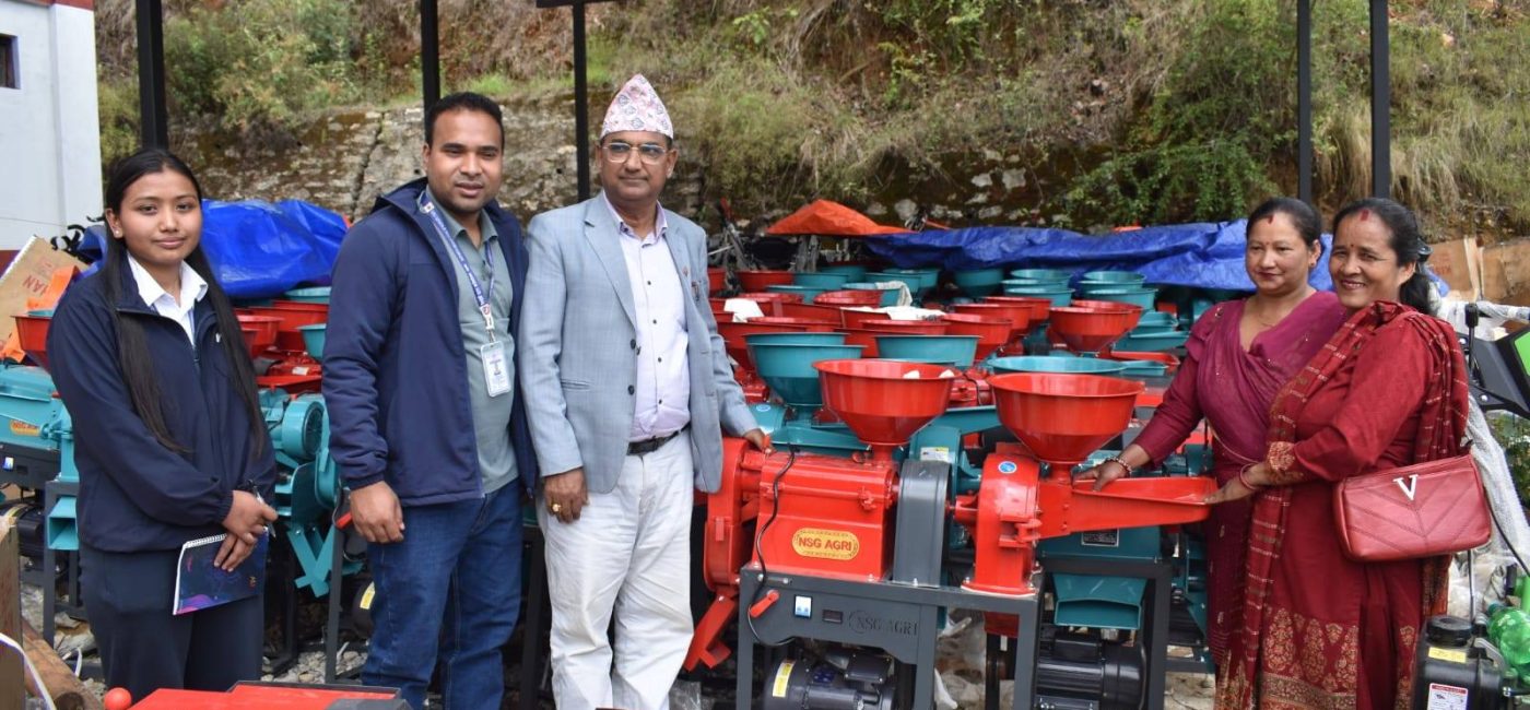 रैनादेवी छहरामा कृषि उपकरण वितरण, १५२ कृषक लाभान्वित