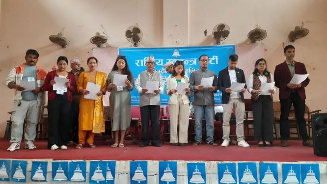रास्पा तानसेन नगर सभापतिमा जीवन पाण्डेय निर्वाचित