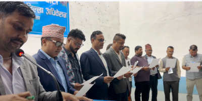 रास्वपा पाल्पाको सभापतिमा विष्णु प्रसाद भण्डारी निर्वाचित