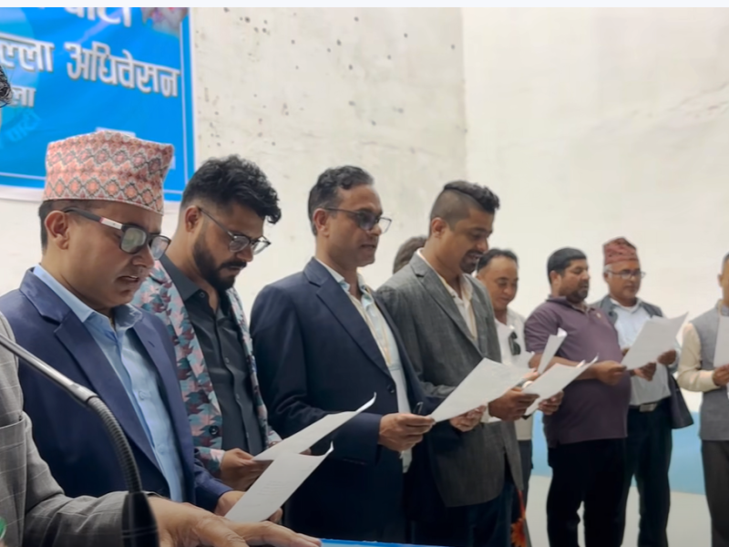 रास्वपा पाल्पाको सभापतिमा विष्णु प्रसाद भण्डारी निर्वाचित