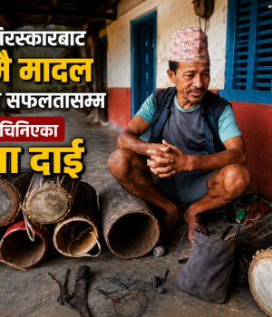 परदेशको तिरस्कारबाट स्वदेशमै मादल व्यवसायको सफलतासम्म