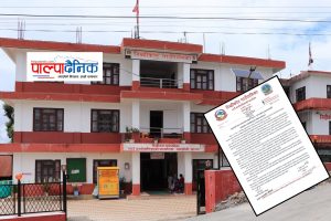 रसुवागढी विपद् : पाल्पाको रिब्दीकोट गाउँपालिकाद्वारा रु. साढे ३१ लाख राहत सहयोगको घोषणा