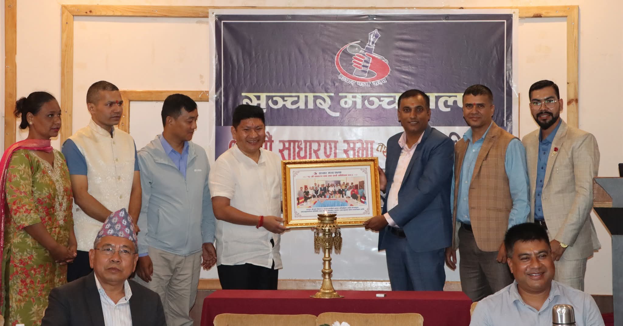 सञ्चार मञ्च पाल्पाको नेतृत्वमा माधव अर्याल