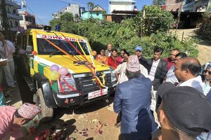 तानसेनमा अत्याधुनिक एम्बुलेन्स सेवा सञ्चालनमा
