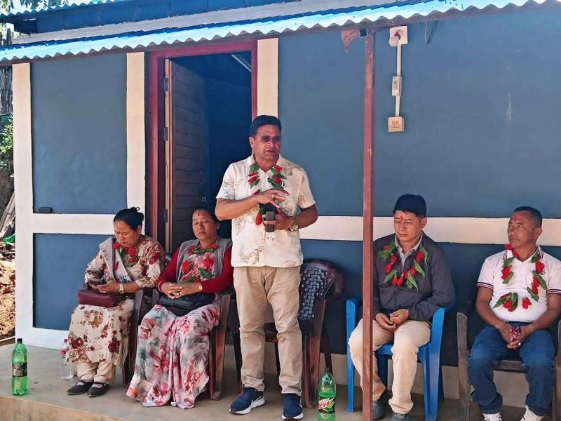 अमेरिकी संस्था निवस, टुकी फाउन्डेसन र रामपुरमा विपन्न एकल आमाहरूले पाए घर
